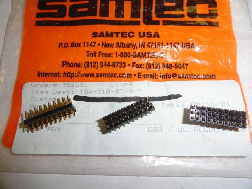 Samtec TSW-110-07-G-T, 30 Position Connector Headers