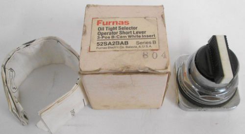 Furnas 52SA2BAB Oil Tight Selector Switch