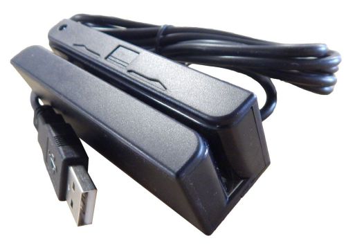 3 Track Hi-Co Mini POS Magnetic USB Credit Card Reader Swiper MSR Mag Swipe