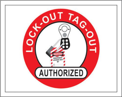 Lockout Authorized Labels (Set of 20 pcs)