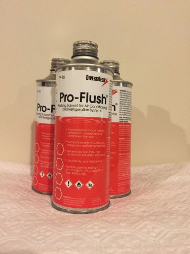 6 Cans ...Diversitech PF-16 Pro Flush Flushing Solvent, 16 Oz Solvent, Box Of 6