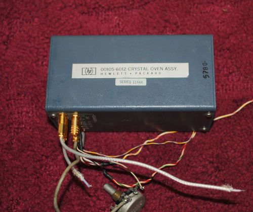 HP Crystal Oven Oscillator Assy. 00105-6012 - Tested, See Photos