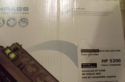 HP Q7516A LaserJet 5200 Toner Cartridge Black - Compatible