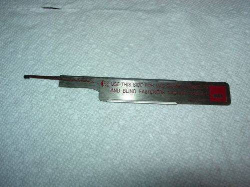 105093-H HUCK GRIP GAGE USED ON MS &amp; NAS LOCKBOLTS &amp; FASTENERS