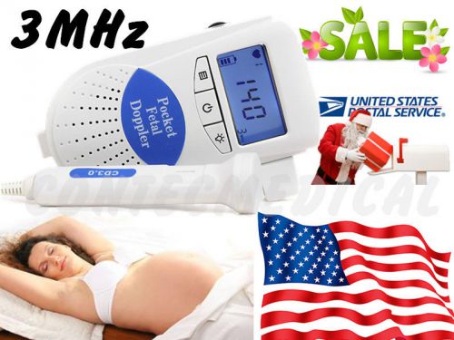 Sonoline B Baby Heart Monitor,Fetal doppler,US USPS,FDA approved