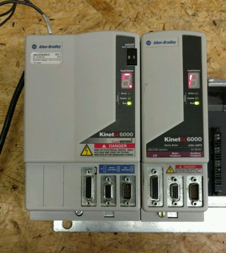 Allen bradley 2094-ac09-m02-s ser. c integrated axis module w/ 2094-amp5 a for sale