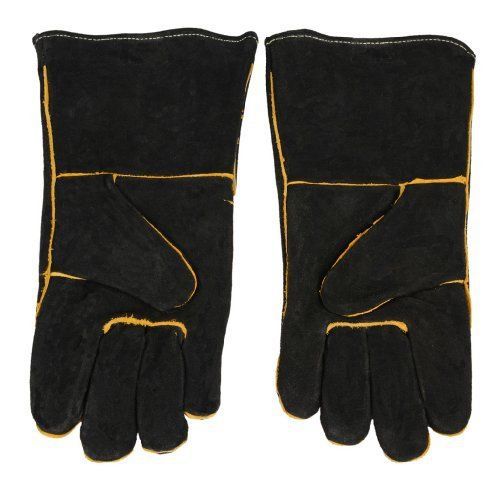 Forney 53426 Black Leather Mens Welding Gloves  X-Large