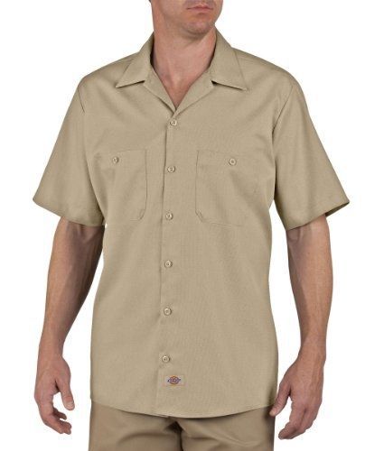 Dickies Occupational Workwear LS536KH 3XL Polyester/ Cotton Men&#039;s Short Sleeve