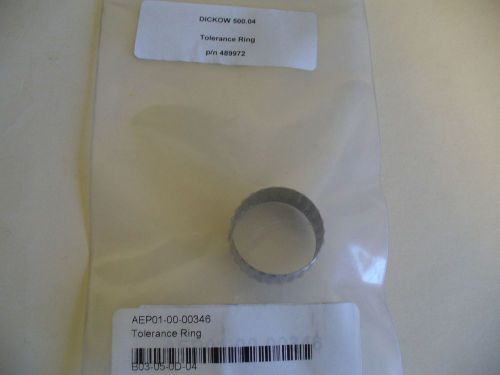 Tolerance Ring For Dickow Pump 500.04