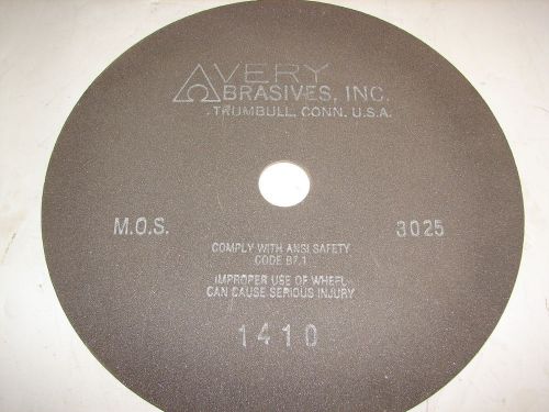 Avery abrasives 1410 3025 12&#034; x 1/16&#034; &amp; 1-1/4&#034; bore cut off wheel ***nnb*** for sale