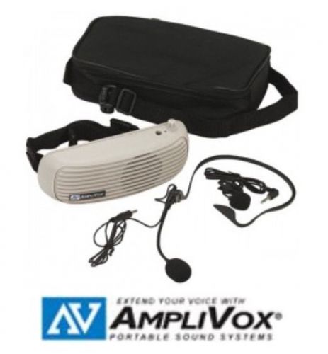 Personal Waist PA System With Mic Waistband Voice Amplifier Tour Guide Speaker