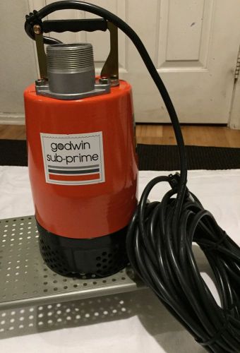 Godwin pump gsp10-1 sub-prime submersible pump *submersible contractor pump* for sale