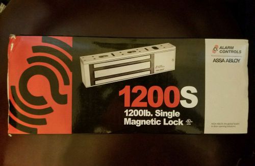 Alarm Controls 1200 Pound Single Magnetic Lock 1200S 12/24VDC ASSA ABLOY 1200 lb