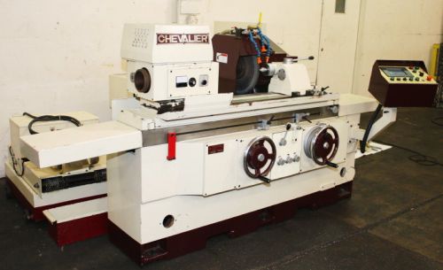 12&#034; swg 24&#034; cc chevalier cg 1224a od grinder, plc auto infeed, hyd. tbl, coolant for sale