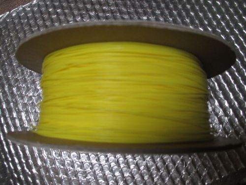 Zues 22 awg PTFE Tubing .028 x .040 Yellow LW 1000ft.