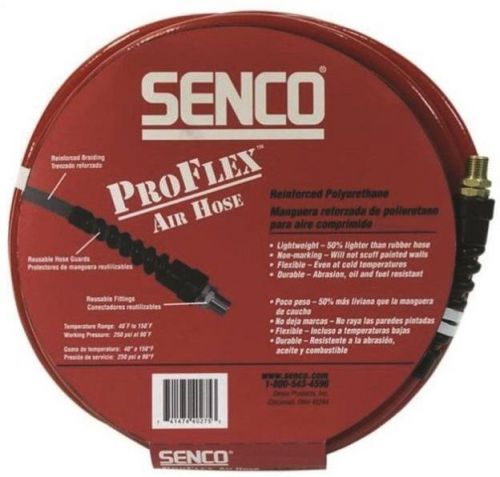 Senco pc0979 proflex air hose, 3/8&#034; x 50&#039; for sale