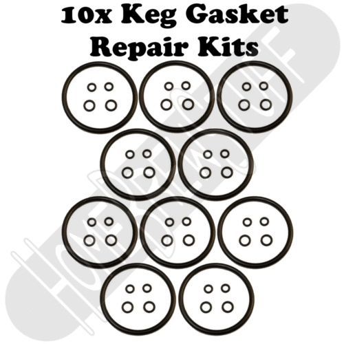 Qty 10 cornelius keg o-ring gasket seal rebuild kit set beer soda ball pin lock for sale