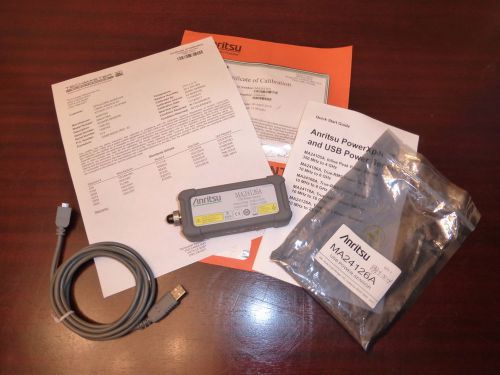 Anritsu ma24126a 10mhz - 26 ghz (-40 to +20 dbm) microwave usb power sensor for sale