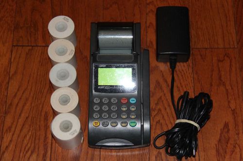 Nurit 3020 (Lipman) Countertop Payment Solution. POS   w/6 rolls of tape!