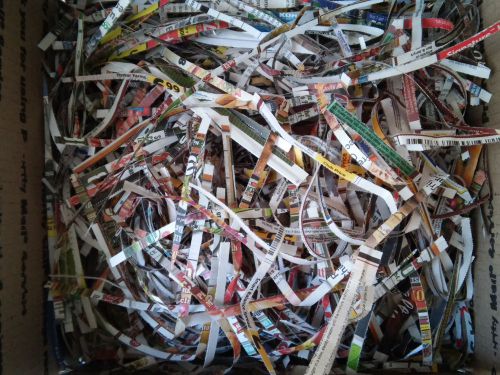 2 Pounds Shredded Paper for Packing Composting or Recycling