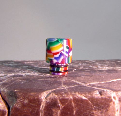 *STACK ON, Confetti 510 DRIP TIP, VAPE, Made in USA by Smart Tips!