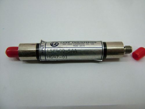 Low Pass Filter 420MHz LARK LSF400-5AA SMA S/N HG47-01