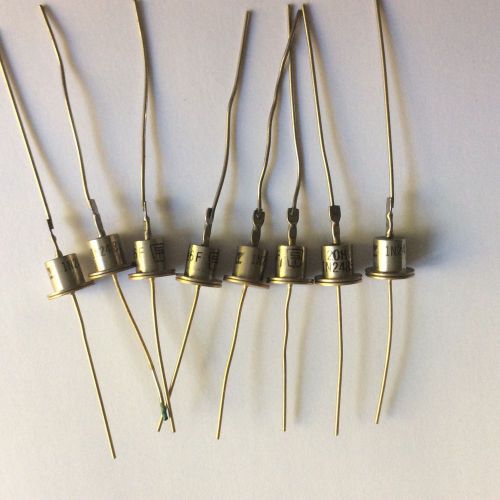 VINTAGE Diodes, Top Hat  LOT OF (8) EIGHT NOS #1N2485 GOLD SOLID STATE