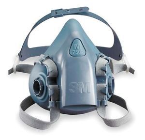 3m 7500 7502 series professional half facepiece respirator medium for sale