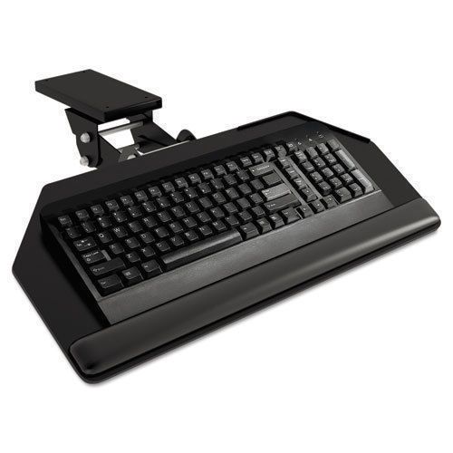 HON H1706 Articulating Arm with Keyboard Platform, 25w x 10-1/2d, Black