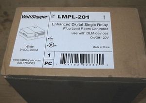 New watt stopper lmpl-201 enhanced digital single relay for sale