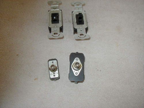 2 dpdt switches &amp; 2 dpst switches for sale