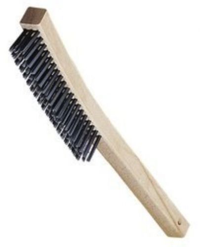 Carlisle Flo Pac Curved Handle Steel Wire Brush, 13 3/4 inch -- 1 each.