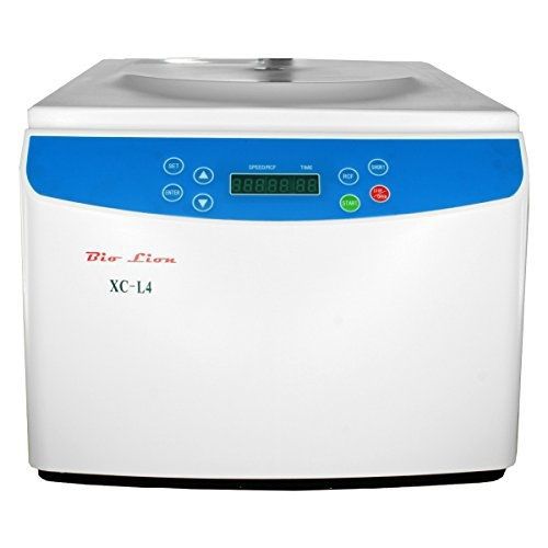 Bio lion centrifuge, xc-l4, 4000 rpm, 2,200 g maximum rcf, 24 x 10 ml for sale