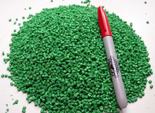 Pe base green color concentrate plastic pellet 3 lbs free shipping 25:1 letdown for sale