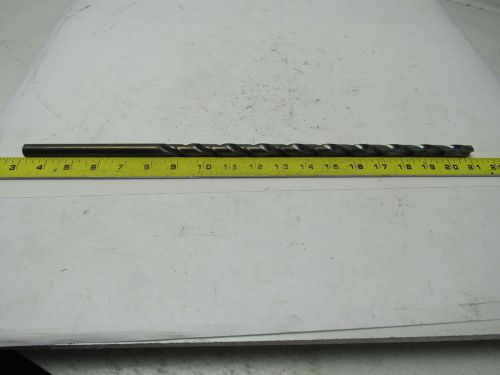 Precision twist 059734 17/32&#034; extra length hss 18&#034; oal straight shank  drill bit for sale