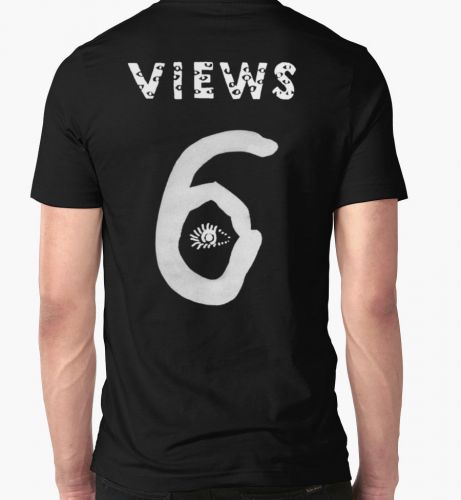 Kenny views drake jersey men&#039;s black t-shirt size s m l xl 2xl for sale