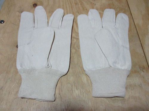 NEW in Plastic, 1 dozen cloth gloves #RN 99850