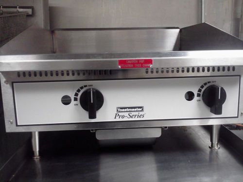 used Toastmaster TMGM24 24&#034; Countertop Gas Griddle - Flat Top Grill