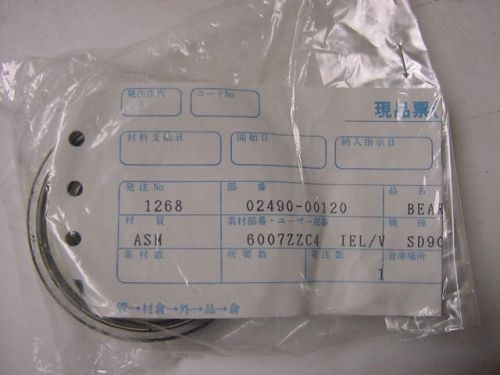 TEL Tokyo Electron MARK 5 TRACK BEARING, 02490-00120, 6007ZZC4, LOT OF 5, NOS
