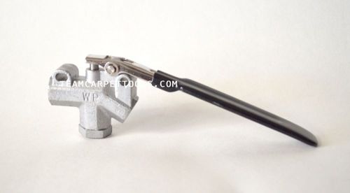WestPak Carpet Cleaning 1/4&#034; Stainless Steel SOFT TOUCH Angle Valve WP