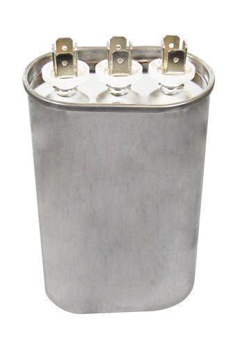 Air conditioning capacitor oval dual run 35+5 mfd x 370/440 volts for sale