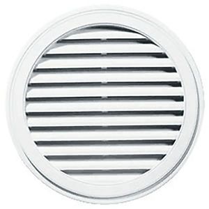 22&#034; Round Paintable Gable Vent Gablemaster