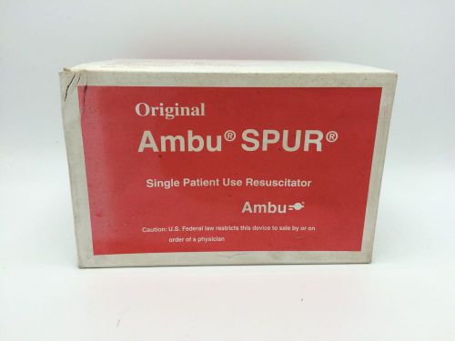 Original Ambu SPUR Single Patient Use Resuscitator Adult Size