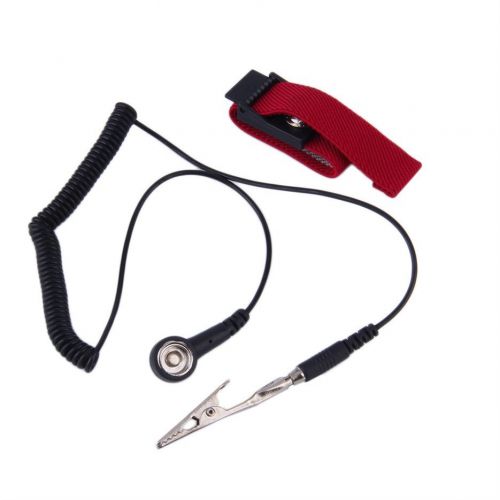 Anti Static Adjustable Wrist Strap Discharge Band Ground Bracelet Electronic#H