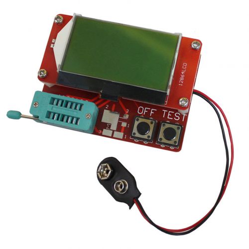 Esr meter led mega328 transistor tester diode triode capacitance mos/pnp/npn#h for sale