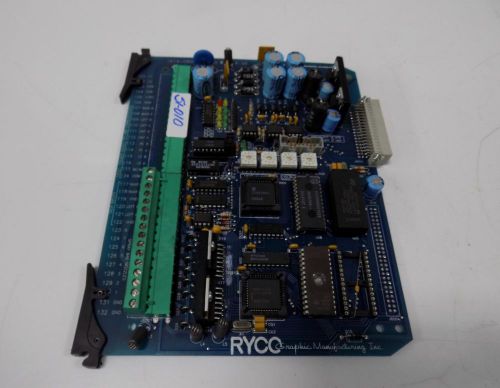 RYCO PC BOARD  161A-060-3 REV E
