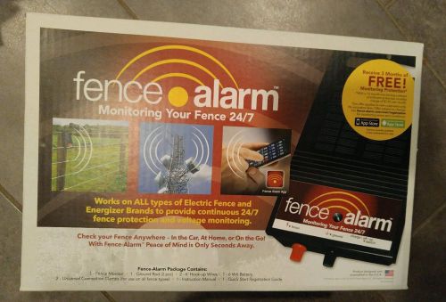 New electric fence alarm 24/7 voltage &amp; protection monitor system cell app text for sale