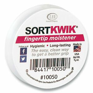 Sortkwik Fingertip Moisteners, 3/8 oz, Pink 10050 10050  - 1 Each