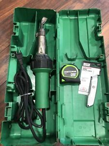 Leister Triac S Hand Welder Roofing Utility Knife &amp; 25’ Tape Measure