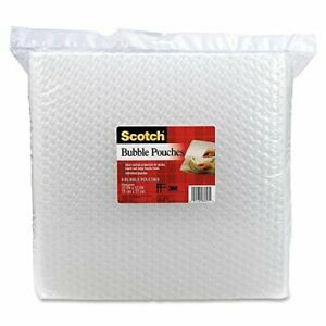 Scotch Bubble Pouches 13 in x 13 in 8 Pouches 8036
